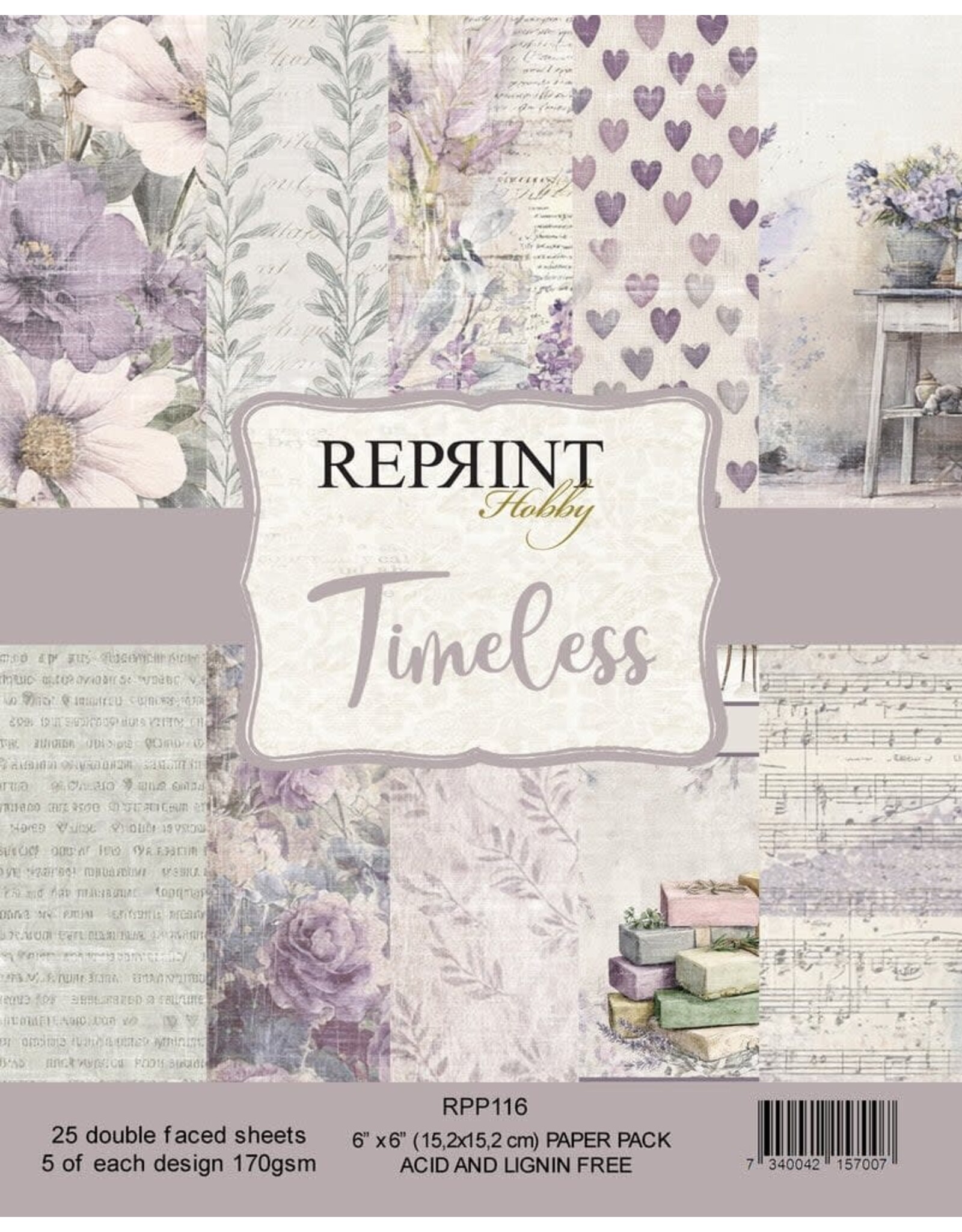 REPRINT REPRINT TIMELESS 6x6 PAPER PACK