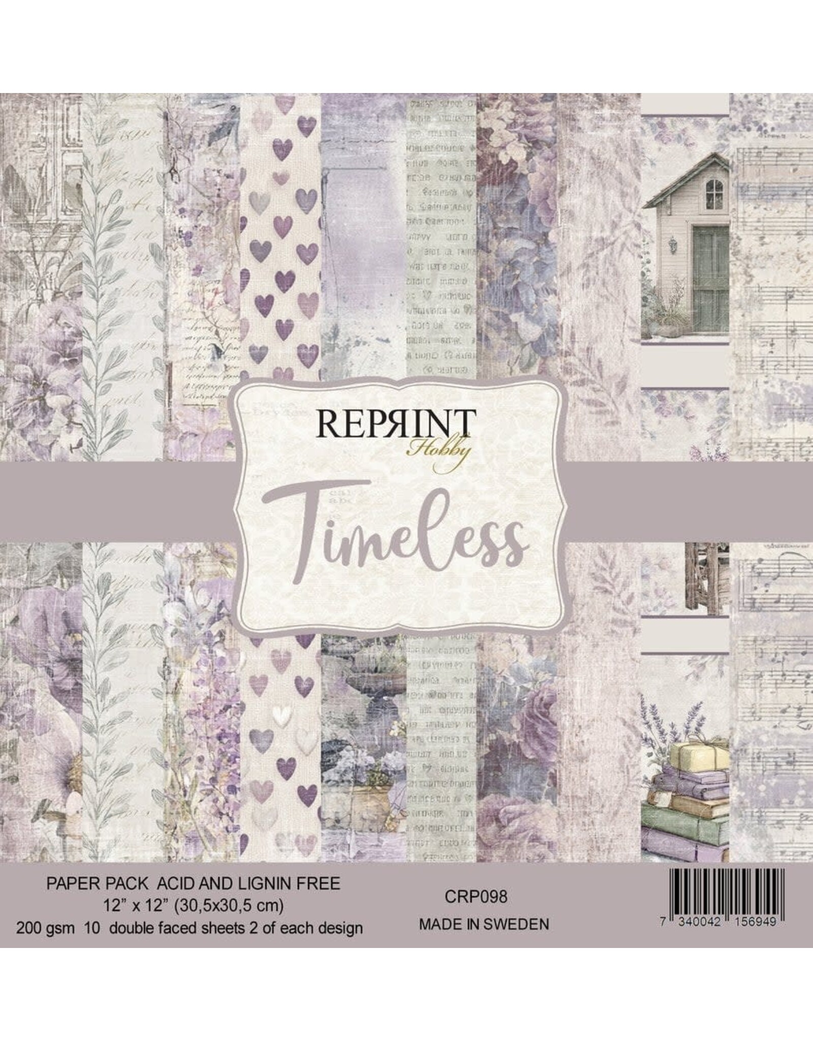 REPRINT REPRINT TIMELESS 12x12 PAPER PACK