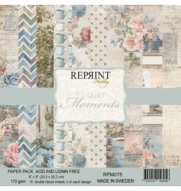 REPRINT REPRINT QUIET MOMENTS 8x8 PAPER PACK