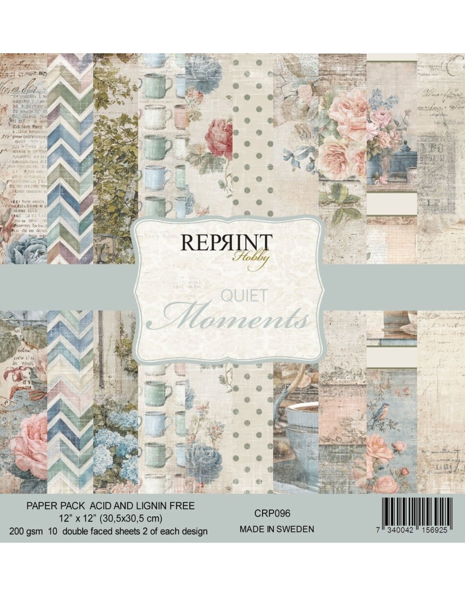 REPRINT REPRINT QUIET MOMENTS 12x12 PAPER PACK