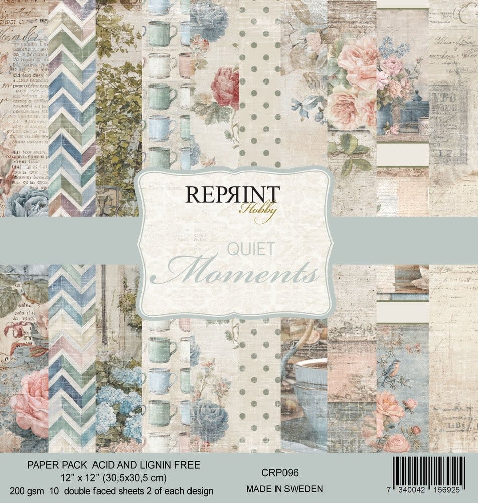 REPRINT REPRINT QUIET MOMENTS 12x12 PAPER PACK
