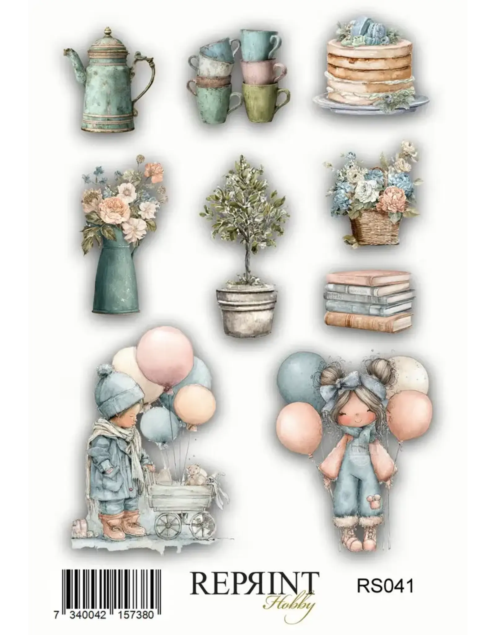 REPRINT REPRINT QUIET MOMENTS STICKERS