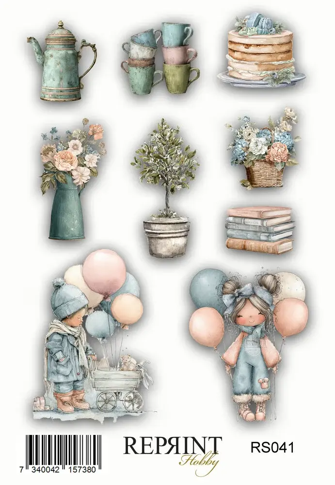 REPRINT REPRINT QUIET MOMENTS STICKERS