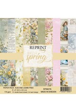 REPRINT REPRINT HELLO SPRING 8x8 PAPER PACK