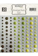 REPRINT REPRINT HELLO SPRING ENAMEL DOTS