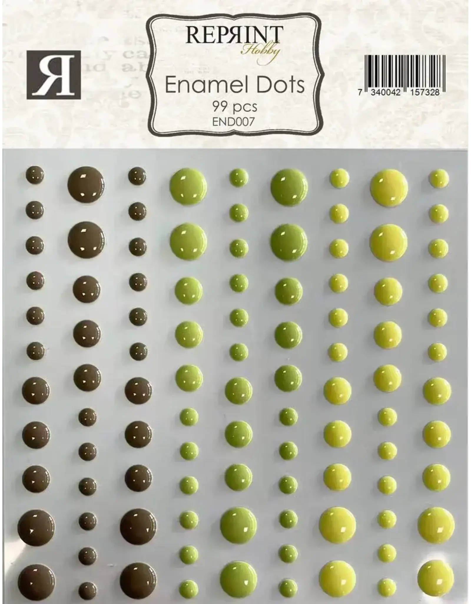 REPRINT REPRINT HELLO SPRING ENAMEL DOTS