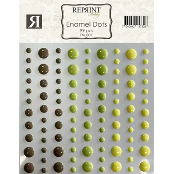 REPRINT REPRINT HELLO SPRING ENAMEL DOTS