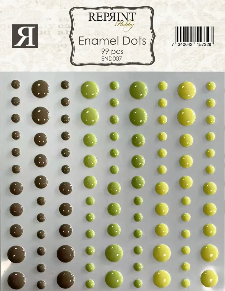 REPRINT REPRINT HELLO SPRING ENAMEL DOTS