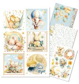 CIAO BELLA CIAO BELLA LUNIBLOOM A4 RICE PAPER 4 SHEETS