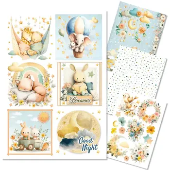 CIAO BELLA CIAO BELLA LUNIBLOOM A4 RICE PAPER 4 SHEETS