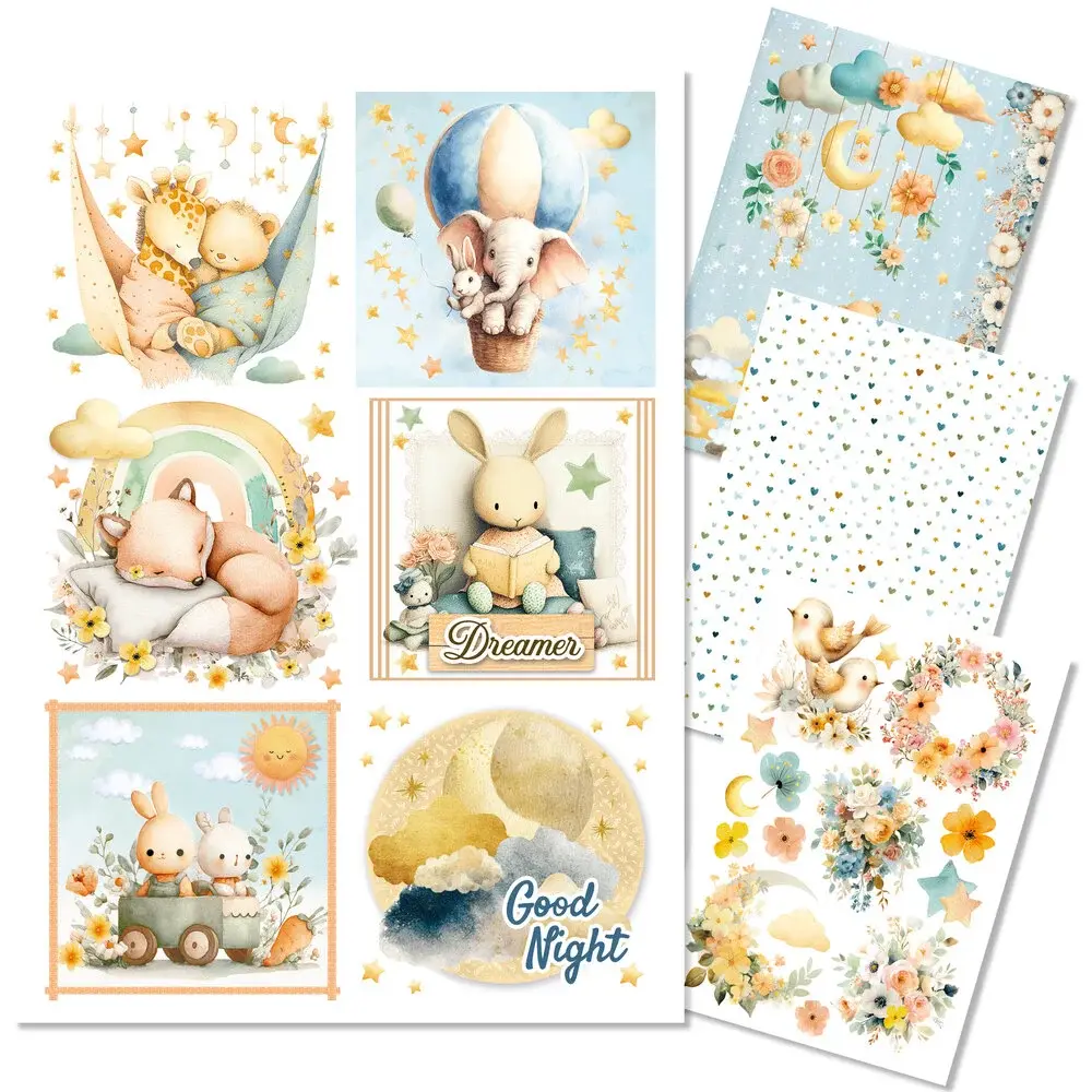 CIAO BELLA CIAO BELLA LUNIBLOOM A4 RICE PAPER 4 SHEETS
