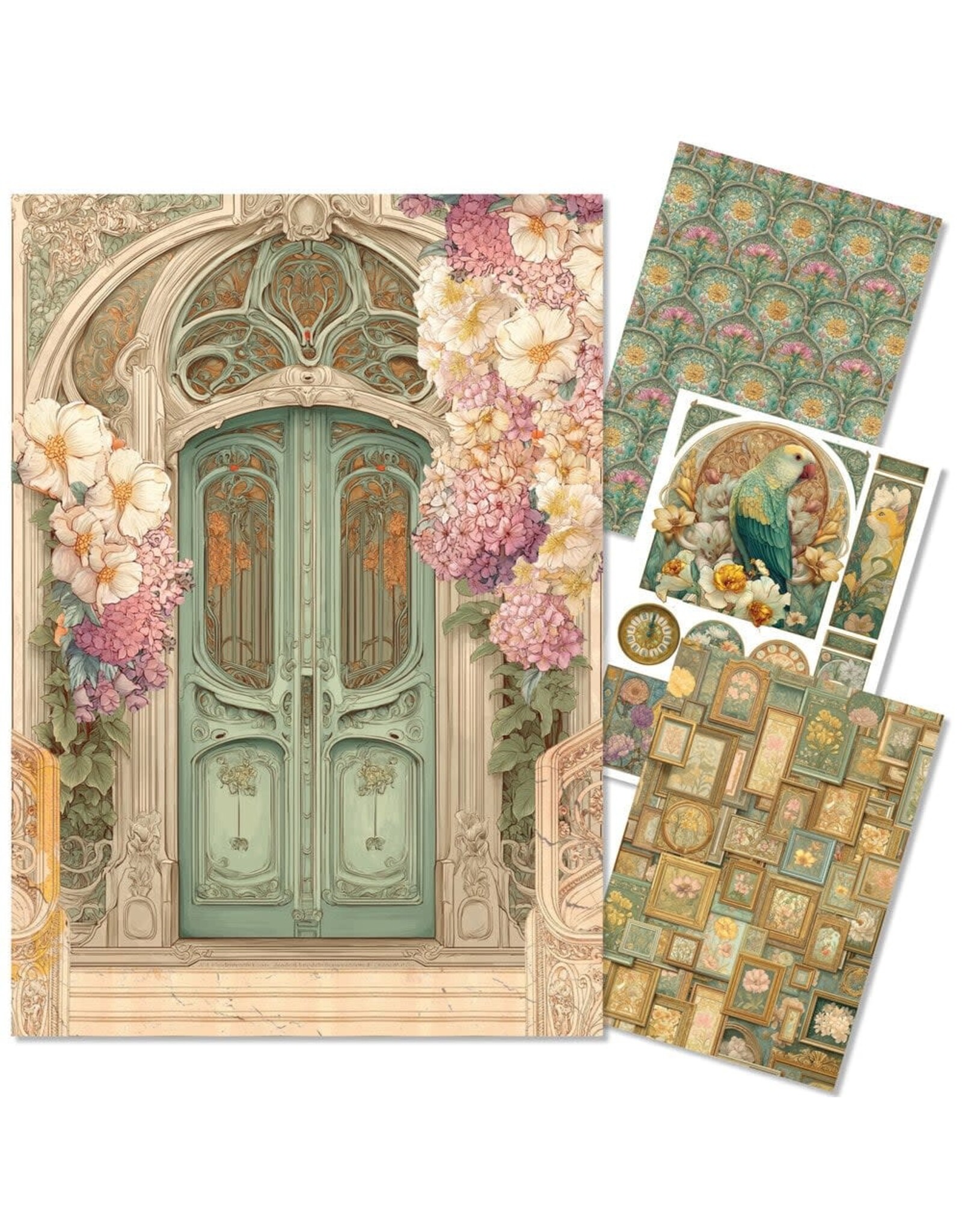 CIAO BELLA CIAO BELLA ARTEMIS A4 RICE PAPER 4 SHEETS