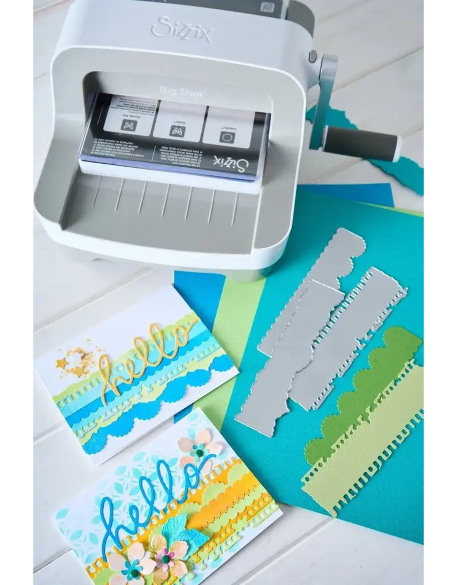 SIZZIX SIZZIX VICKI BOUTIN THINLITS DOUBLE EDGERS DIE SET