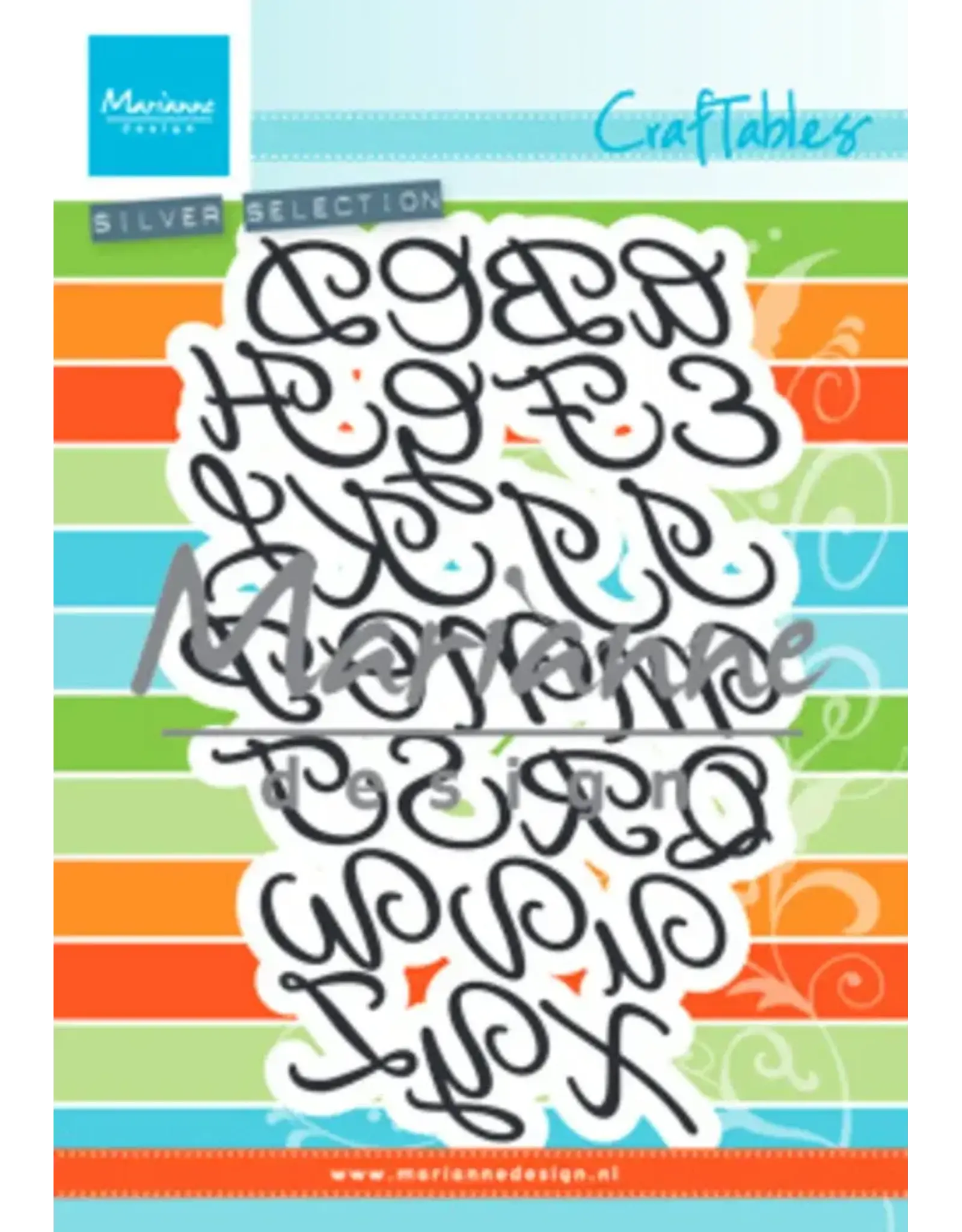 MARIANNE DESIGNS MARIANNE DESIGNS CRAFTABLES CLASSIC ALPHABET UPPERCASE DIE