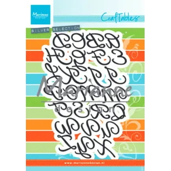 MARIANNE DESIGNs MARIANNE DESIGNS CRAFTABLES CLASSIC ALPHABET UPPERCASE DIE