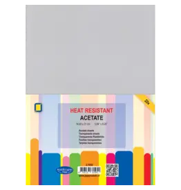 JEJE PRODUKT JEJE PRODUKT HEAT RESISTANT A5 ACETATE SHEETS 20/PK
