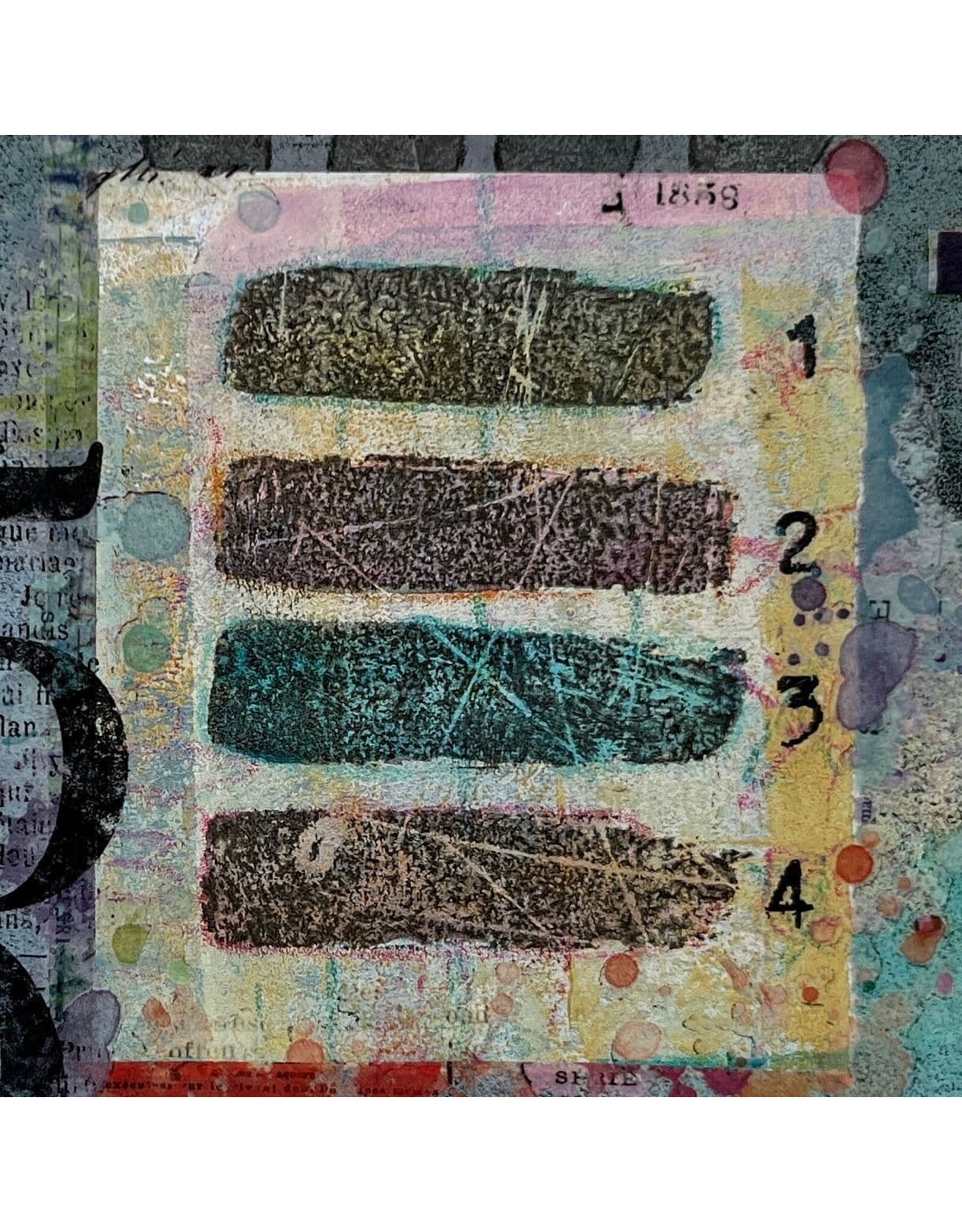 PAPER ARTSY PAPER ARTSY ECLECTICA SETH APTER EM76 MINI CLING STAMP