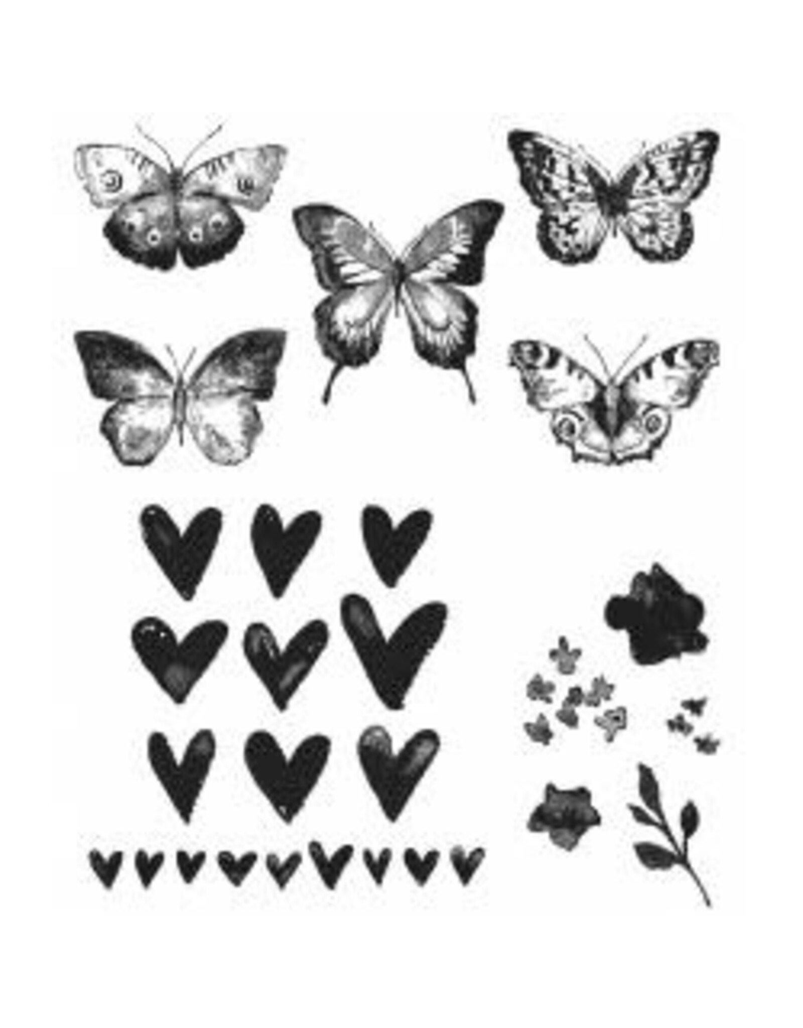 STAMPERS ANONYMOUS STAMPERS ANONYMOUS TIM HOLTZ CLING STAMP WATERCOLOR