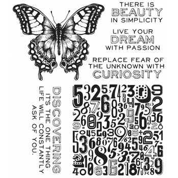 STAMPERS ANONYMOUS STAMPERS ANONYMOUS TIM HOLTZ CLING STAMP PERSPECTIVE 7''X8.5''