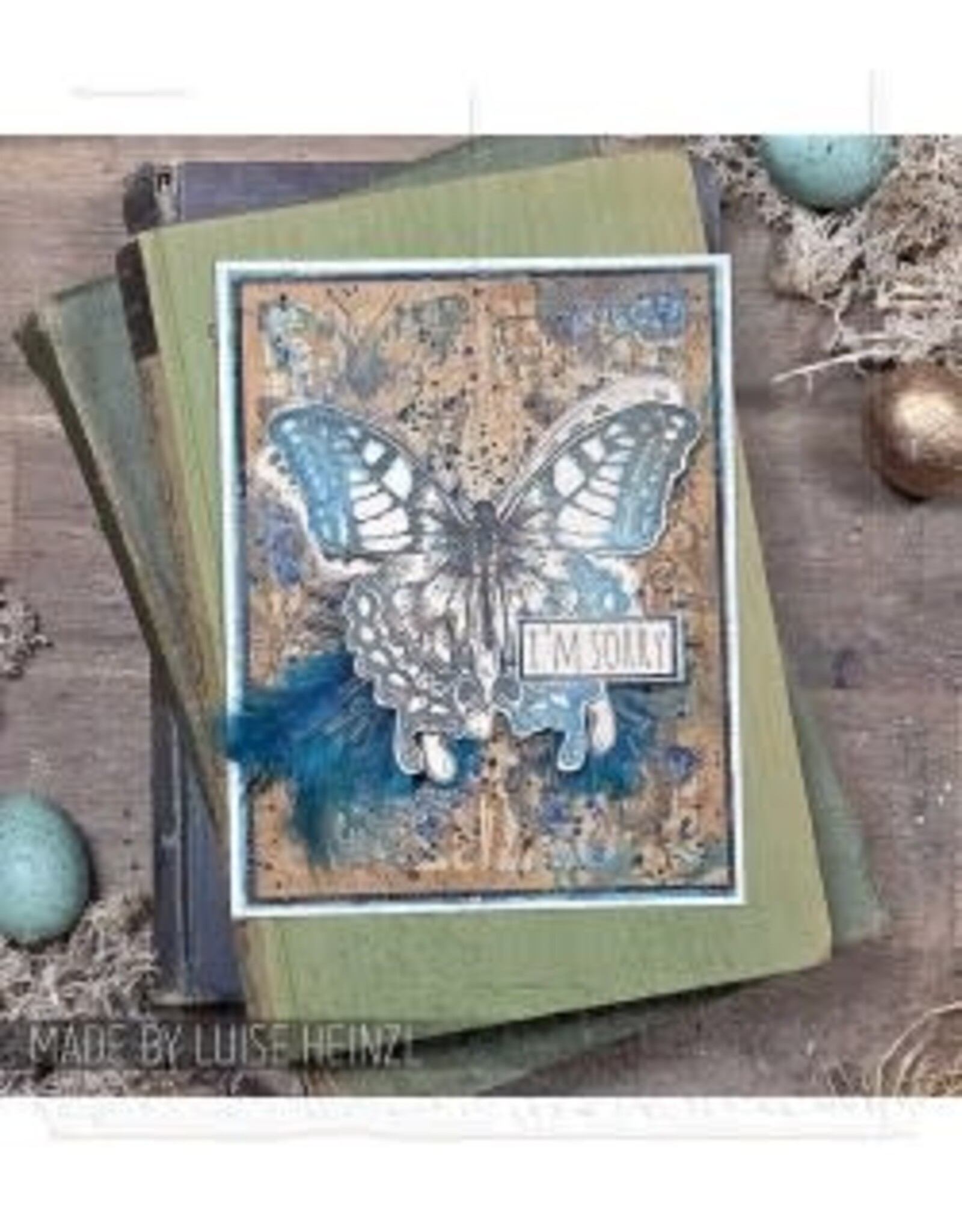 STAMPERS ANONYMOUS STAMPERS ANONYMOUS TIM HOLTZ CLING STAMP PERSPECTIVE 7''X8.5''