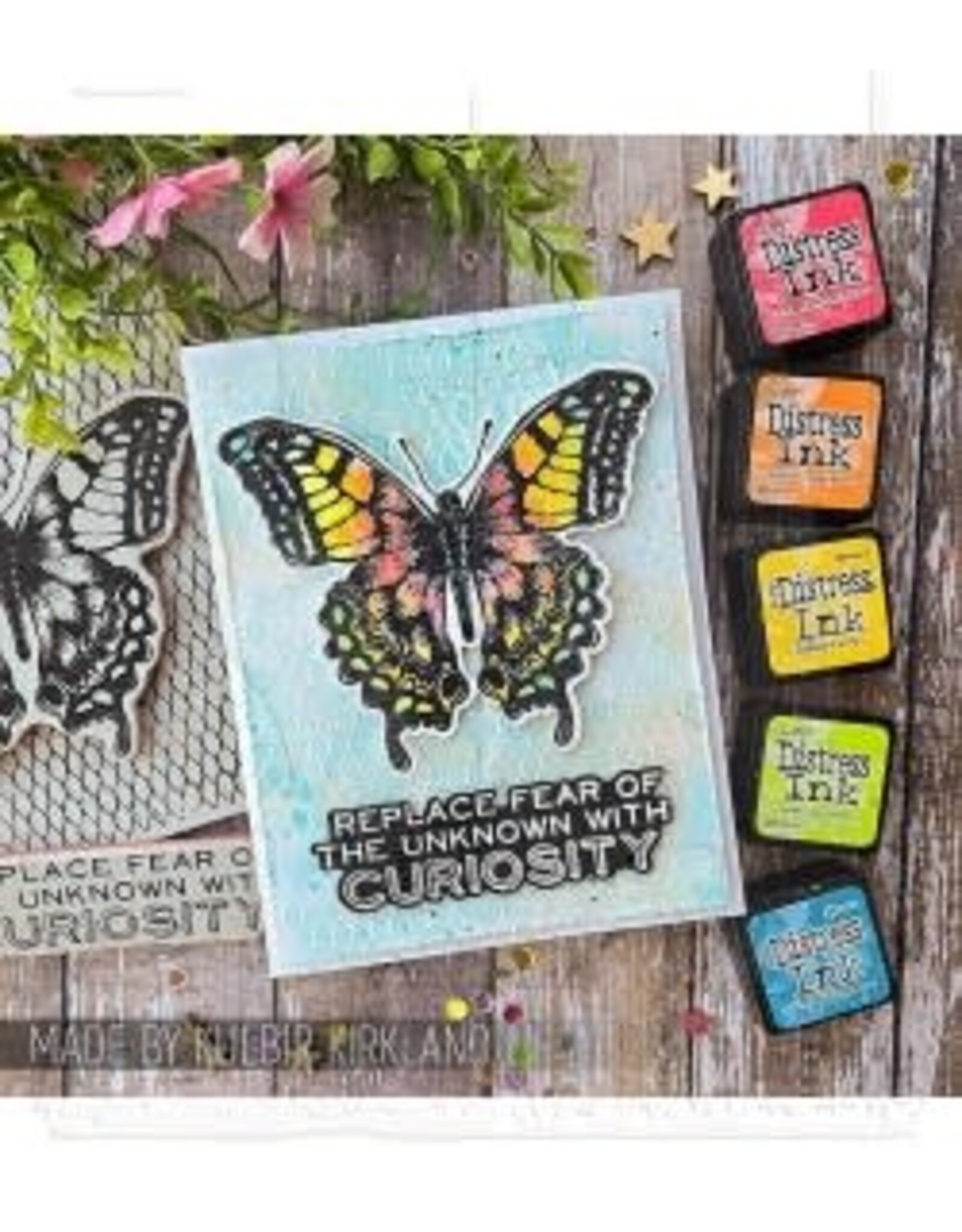 STAMPERS ANONYMOUS STAMPERS ANONYMOUS TIM HOLTZ CLING STAMP PERSPECTIVE 7''X8.5''