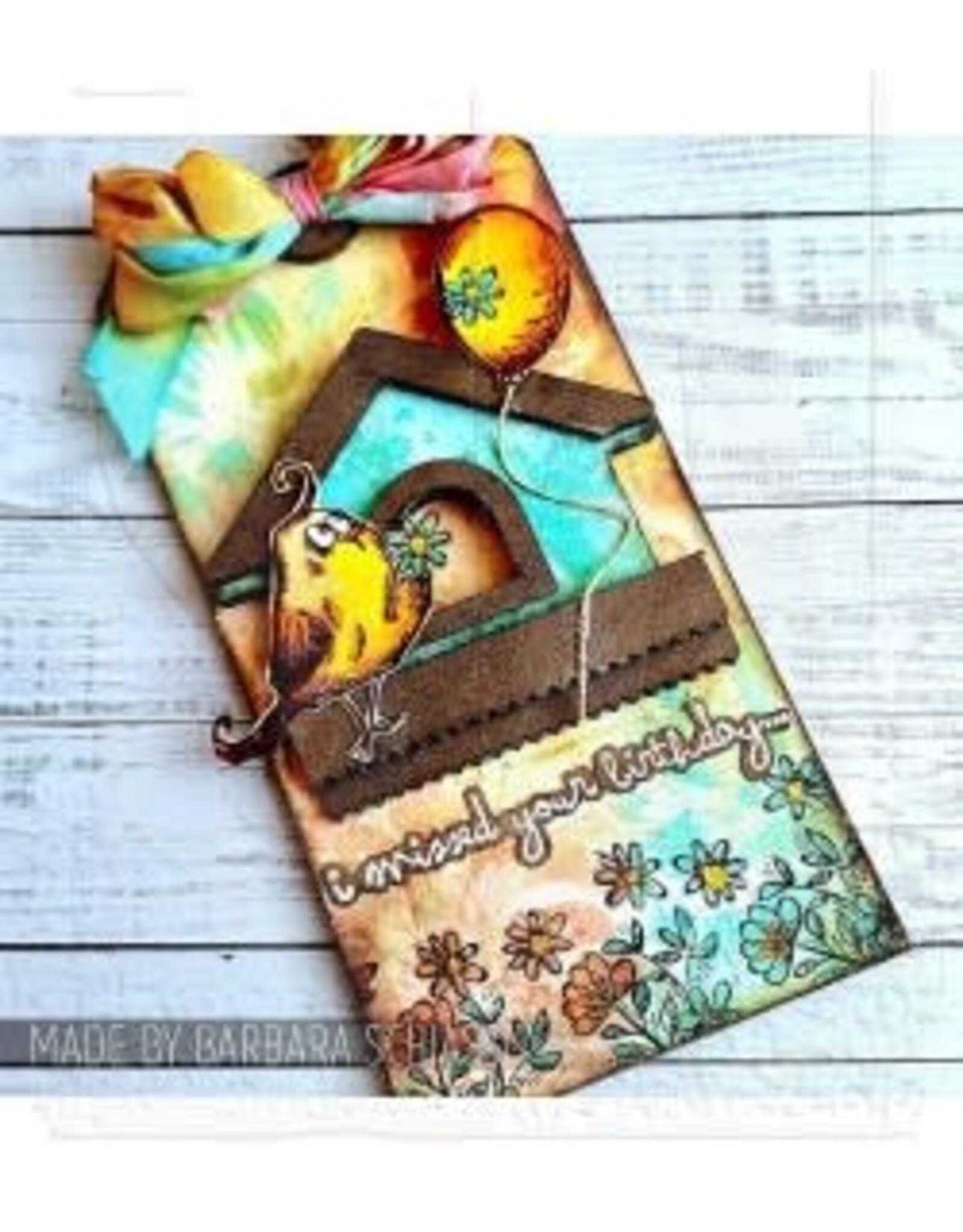 STAMPERS ANONYMOUS STAMPERS ANONYMOUS TIM HOLTZ CRAZY THINGS 7x8.5 CLING STAMP SET