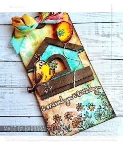 STAMPERS ANONYMOUS STAMPERS ANONYMOUS TIM HOLTZ CRAZY THINGS 7x8.5 CLING STAMP SET