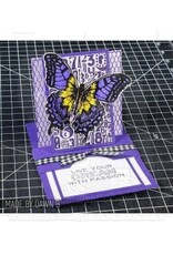 STAMPERS ANONYMOUS STAMPERS ANONYMOUS TIM HOLTZ MESH & LINEN CLING STAMP SET