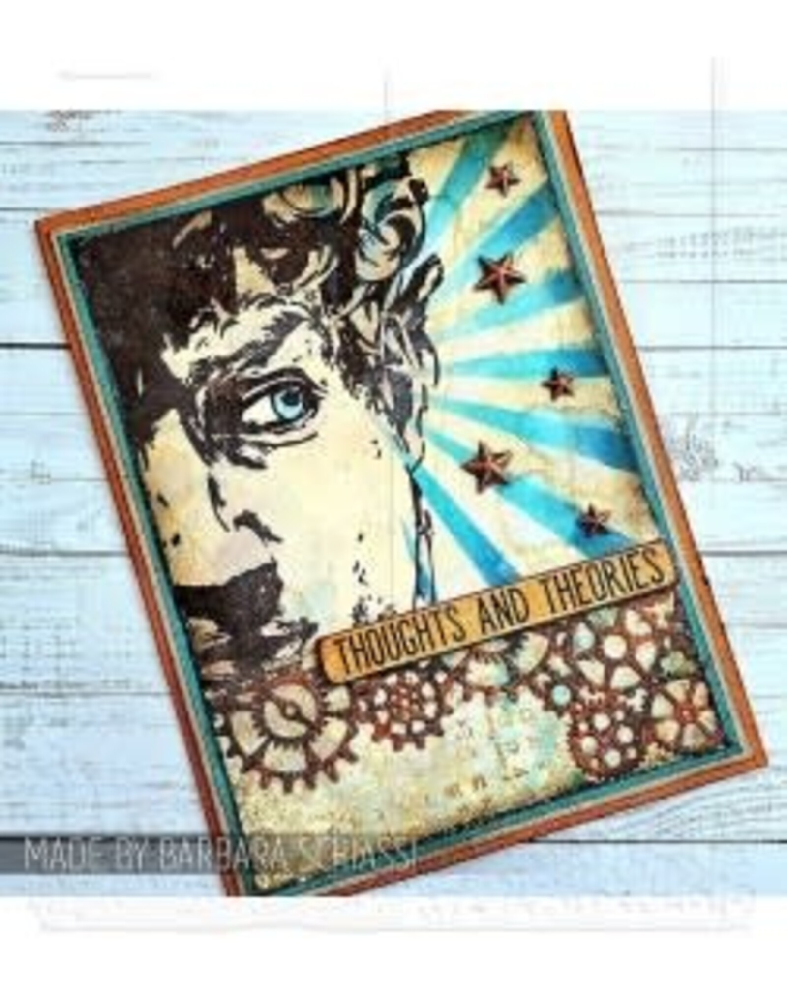 STAMPERS ANONYMOUS STAMPERS ANONYMOUS TIM HOLTZ ARTFUL ARTIFACTS CLING STAMP SET