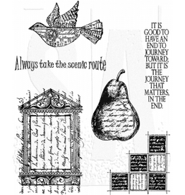 STAMPERS ANONYMOUS STAMPERS ANONYMOUS CLASSICS #16 CLING STAMP SET