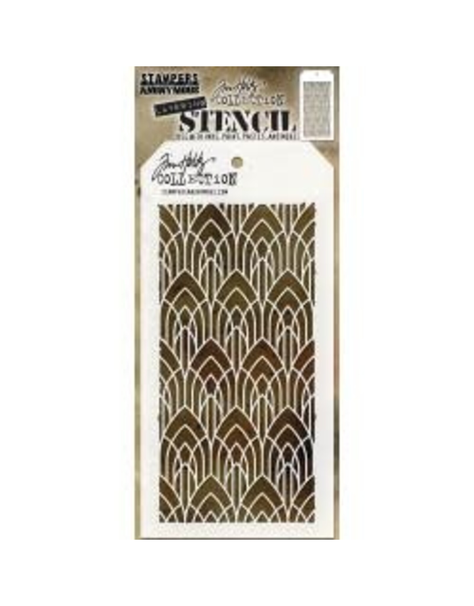 STAMPERS ANONYMOUS STAMPERS ANONYMOUS TIM HOLTZ DECO ARCH LAYERED STENCIL