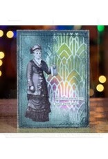 STAMPERS ANONYMOUS STAMPERS ANONYMOUS TIM HOLTZ DECO ARCH LAYERED STENCIL