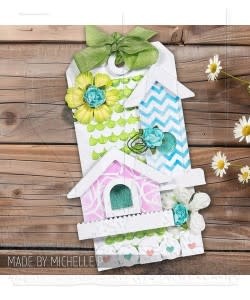 STAMPERS ANONYMOUS STAMPERS ANONYMOUS TIM HOLTZ MINI LAYERING STENCIL SET 14 3/PK