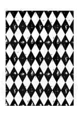 STAMPERS ANONYMOUS STAMPERS ANONYMOUS TIM HOLTZ HARLEQUIN CLING STAMP