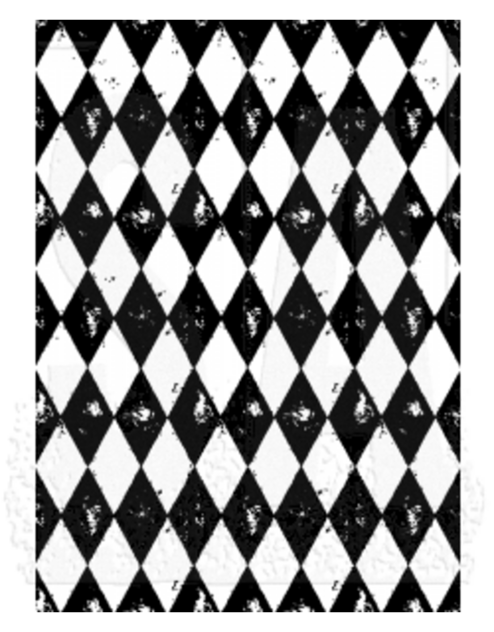 STAMPERS ANONYMOUS STAMPERS ANONYMOUS TIM HOLTZ HARLEQUIN CLING STAMP