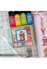 STAMPERS ANONYMOUS STAMPERS ANONYMOUS TIM HOLTZ TREATS BLUEPRINTS STRIP 3x10 CLING STAMP SET