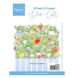 MARIANNE DESIGNS MARIANNE DESIGN ELINE'S FROGS DIE-CUTS