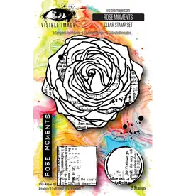 VISIBLE IMAGE VISIBLE IMAGE ROSE MOMENTS CLEAR STAMP SET