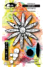 VISIBLE IMAGE VISIBLE IMAGE DAISY DAYS CLEAR STAMP SET