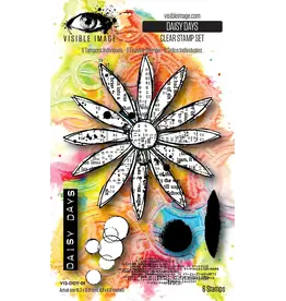 VISIBLE IMAGE VISIBLE IMAGE DAISY DAYS CLEAR STAMP SET