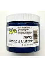 CRAFTERS WORKSHOP THE CRAFTER'S WORKSHOP NAVY STENCIL BUTTER 2oz