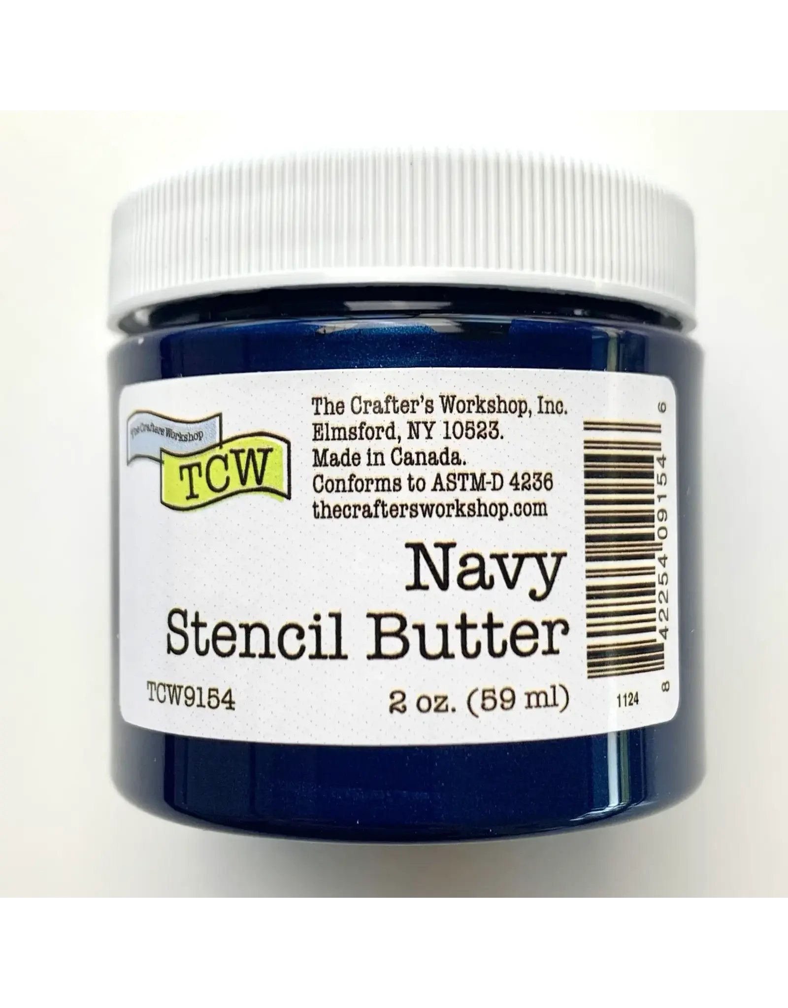 CRAFTERS WORKSHOP THE CRAFTER'S WORKSHOP NAVY STENCIL BUTTER 2oz