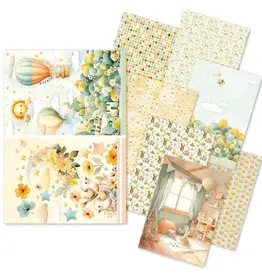 CIAO BELLA CIAO BELLA LUNIBLOOM MIXED A5 RICE PAPER 8/PK