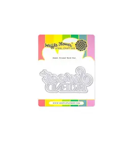 WAFFLE FLOWER WAFFLE FLOWER SWEET FRIEND WORD DIE SET