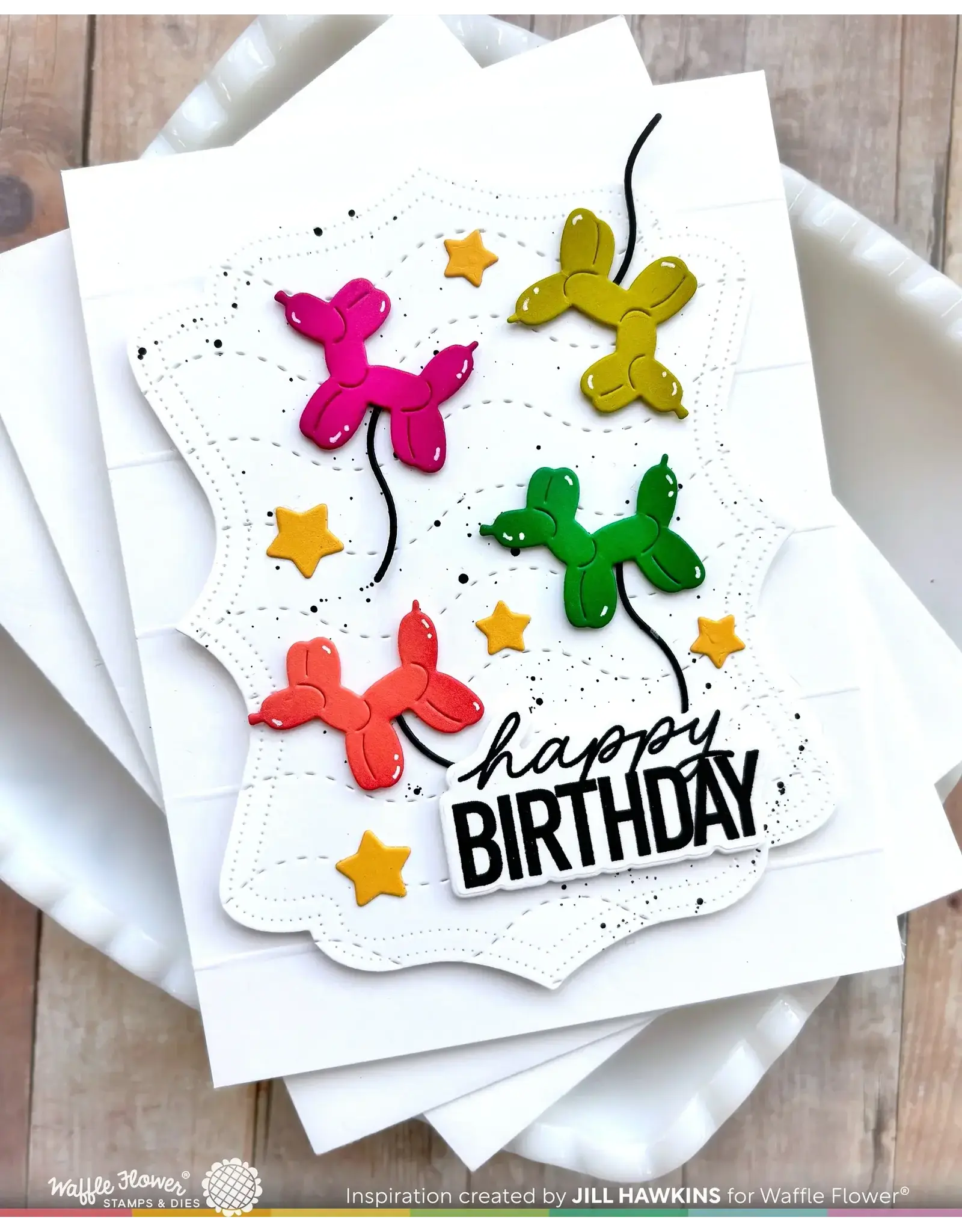 WAFFLE FLOWER WAFFLE FLOWER TABLE ADD-ON CAKE DIE SET