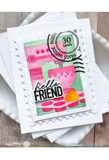 WAFFLE FLOWER WAFFLE FLOWER MIXED SENTIMENTS CLEAR STAMP SET AND DIE COMBO