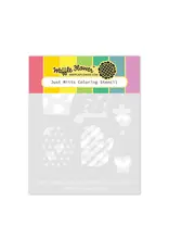 WAFFLE FLOWER WAFFLE FLOWER JUST MITTS COLORING STENCIL SET