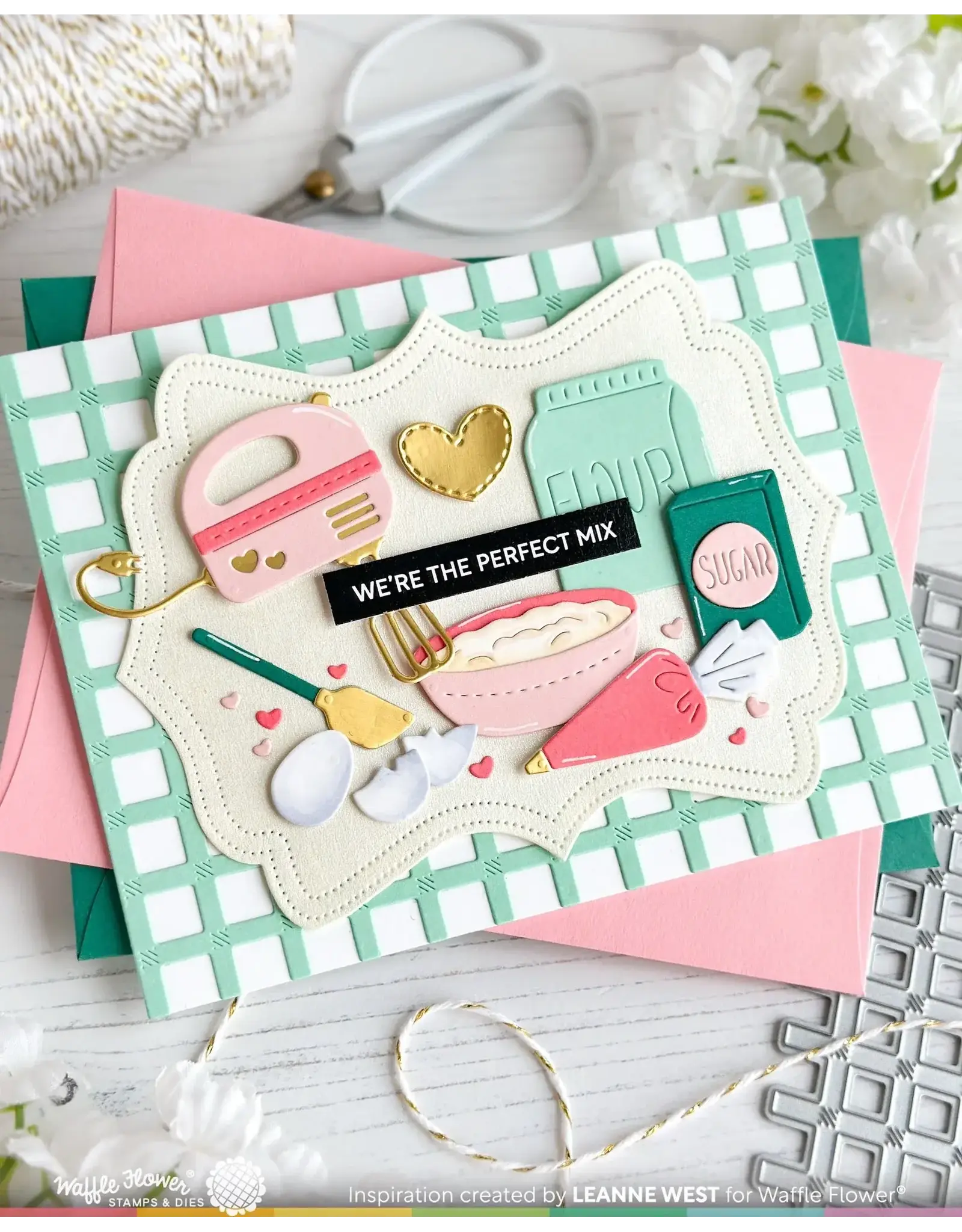 WAFFLE FLOWER WAFFLE FLOWER GINGHAM DIE