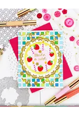 WAFFLE FLOWER WAFFLE FLOWER CAKE FOCAL DIE-N-STENCIL