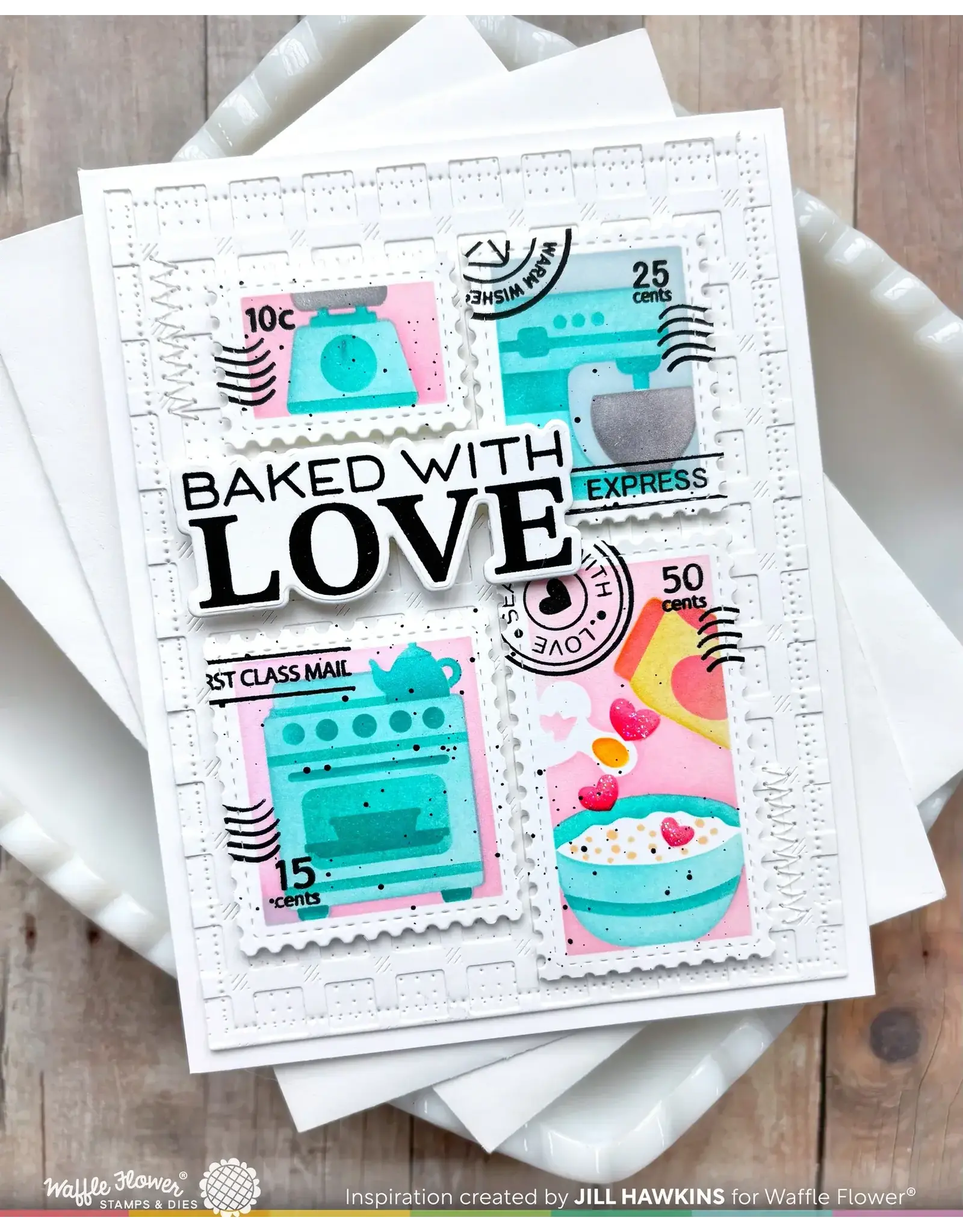 WAFFLE FLOWER WAFFLE FLOWER A7 PIERCING TEXTURE DIE